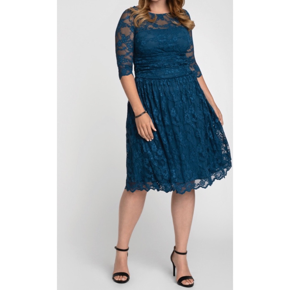 Kiyonna Luna Lace Dress NWT 1x 16w